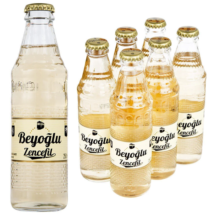 Beyoğlu Gazozu Zencefil Aromalı 250 ml 6'lı