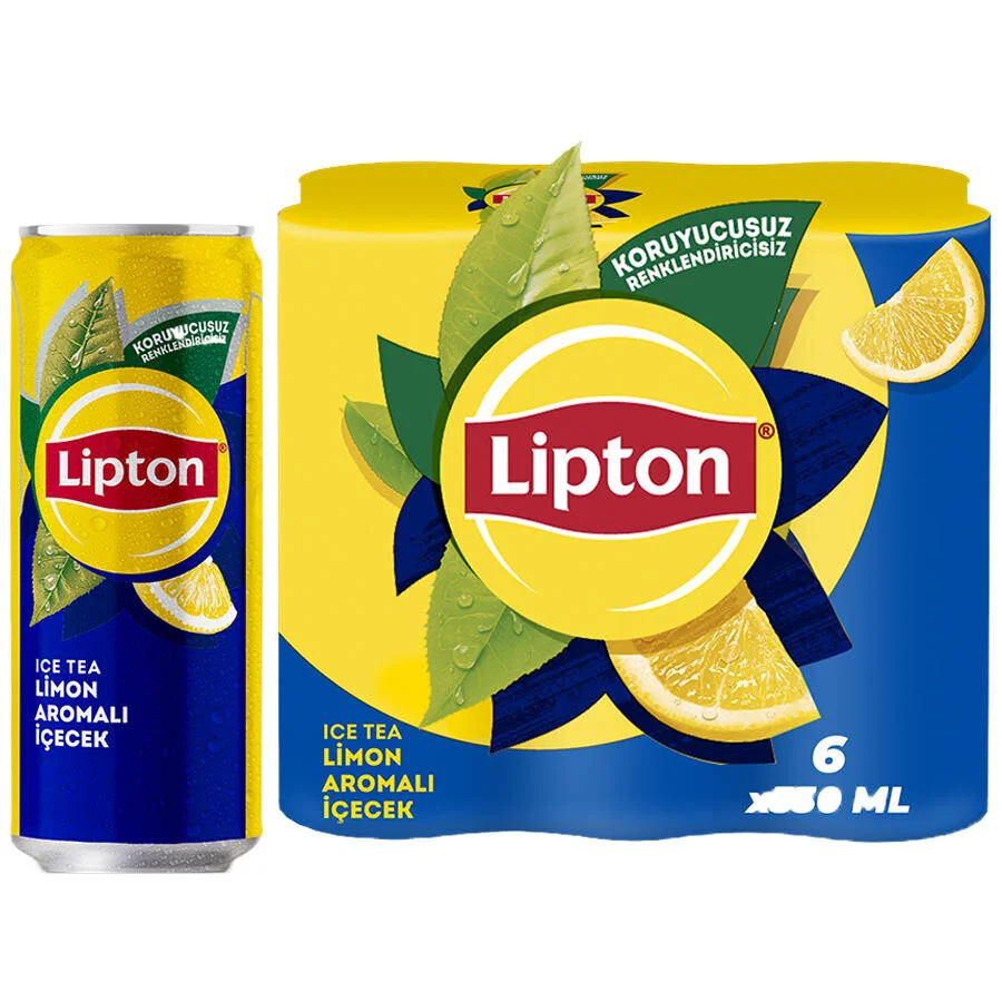 Lipton Ice Tea Limon Kutu 6x330 ml