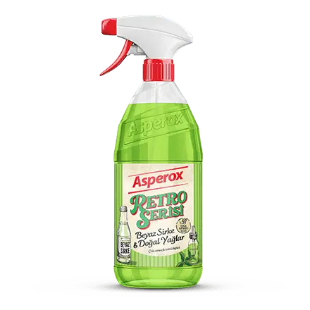 Asperox Retro Serisi Beyaz Sirke & Doğal Yağlar