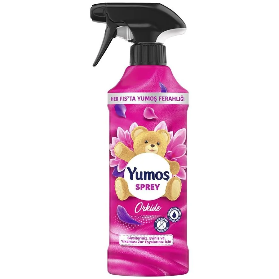 Yumoş Sprey Yıkaması Zor Eşyalar İçin Orkide 450 ml