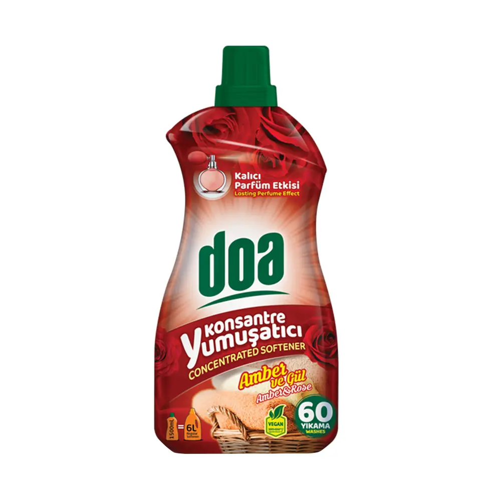 Doa Konsantre Yumuşatıcı Amber 1500 ml 60 Yıkama
