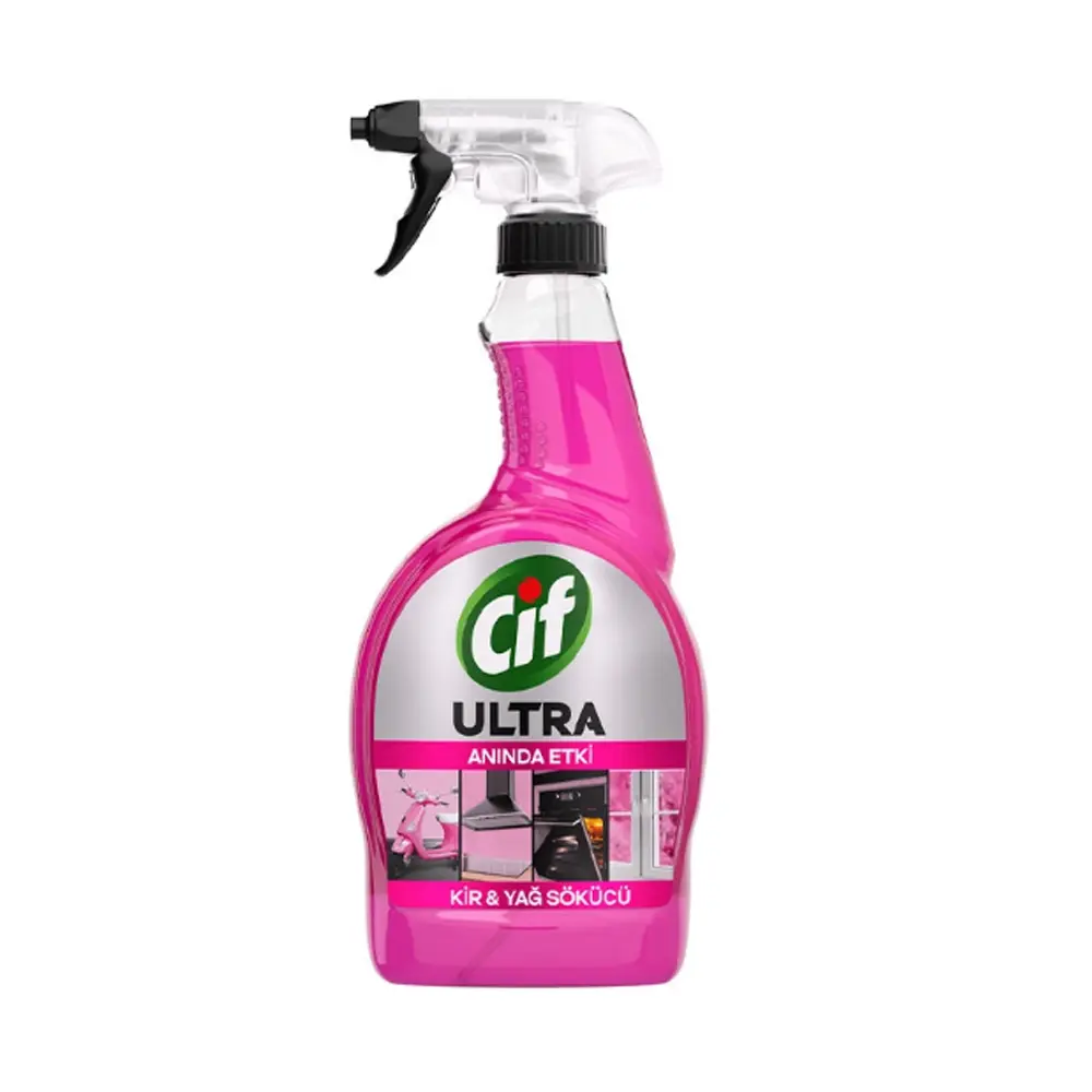 Cif Ultra Anında Etki Kir & Yağ Çözücü 1000 ml Sakura