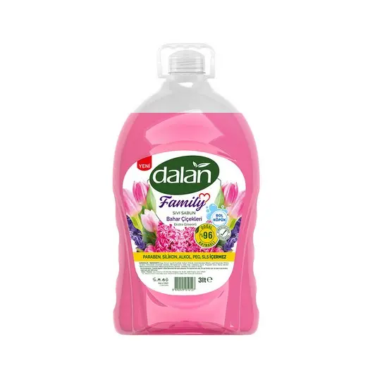 Dalan Sıvı Sabun Bahar Çiçekleri 3 lt