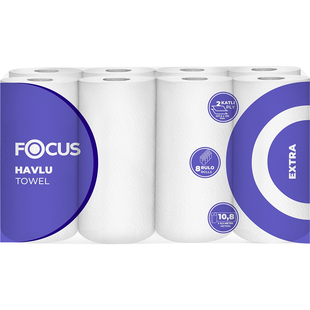Focus Extra Havlu / 8 RULO