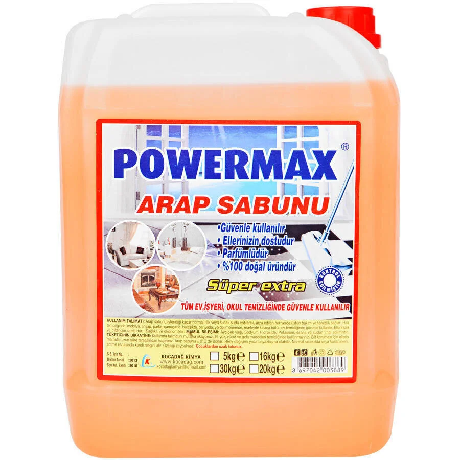 Powermax Sıvı Arap Sabunu 5 litre